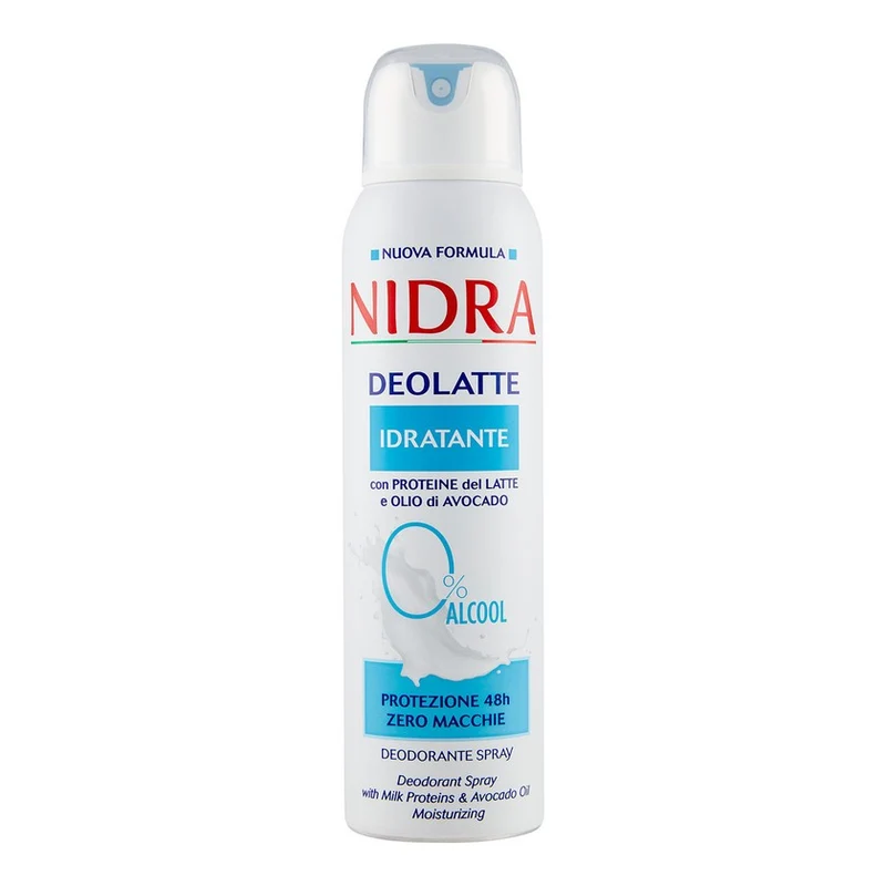 Nidra Deolatte Idratante Con Proteine Del Latte 150 ml — Deodorante spray