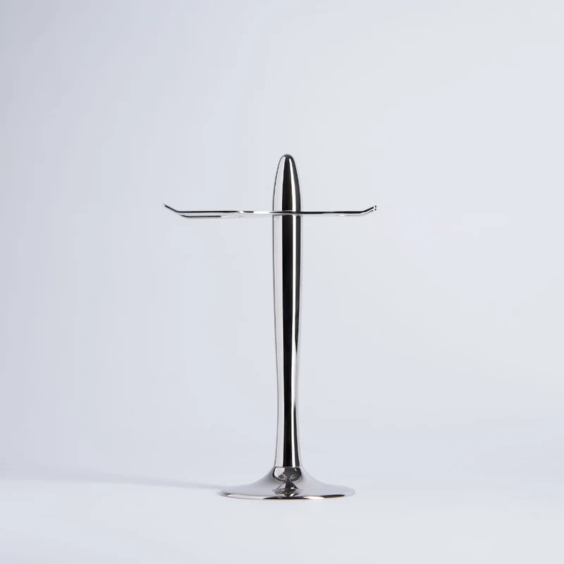 Serviteur Aviation pour Blaireau et Rasoir Finition Chrome