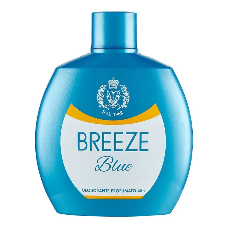 Breeze Blue Deodorante Profumato 48h 100 ml — Deodorante squeeze
