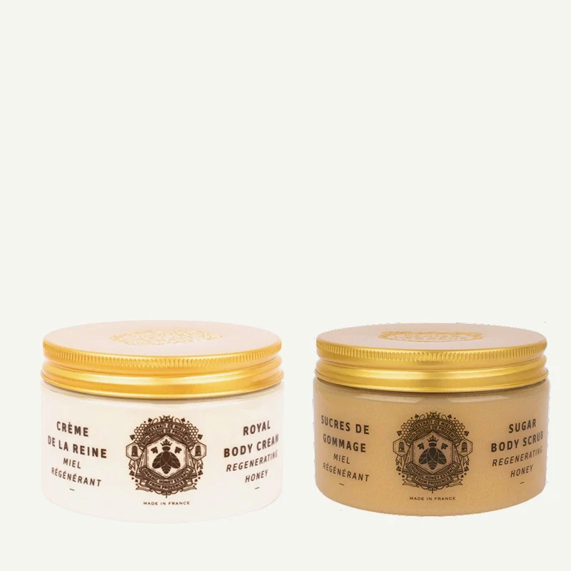 Duo hydratation intense gommage et crème corps - Miel Régénérant
