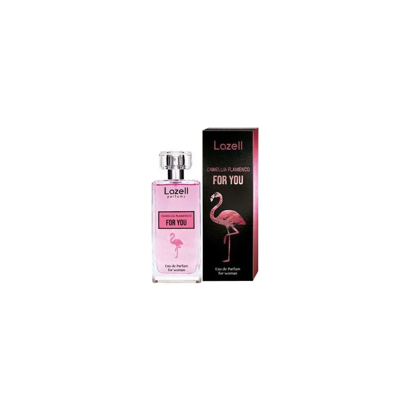 Lazell Camellia Flamenco Eau de Parfum Donna 100 ml — Eau de profumo