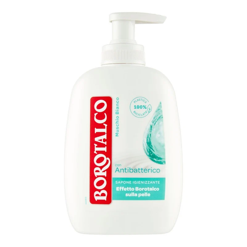 Borotalco Sapone Liquido Antibatterico 250 ml — Sapone liquido