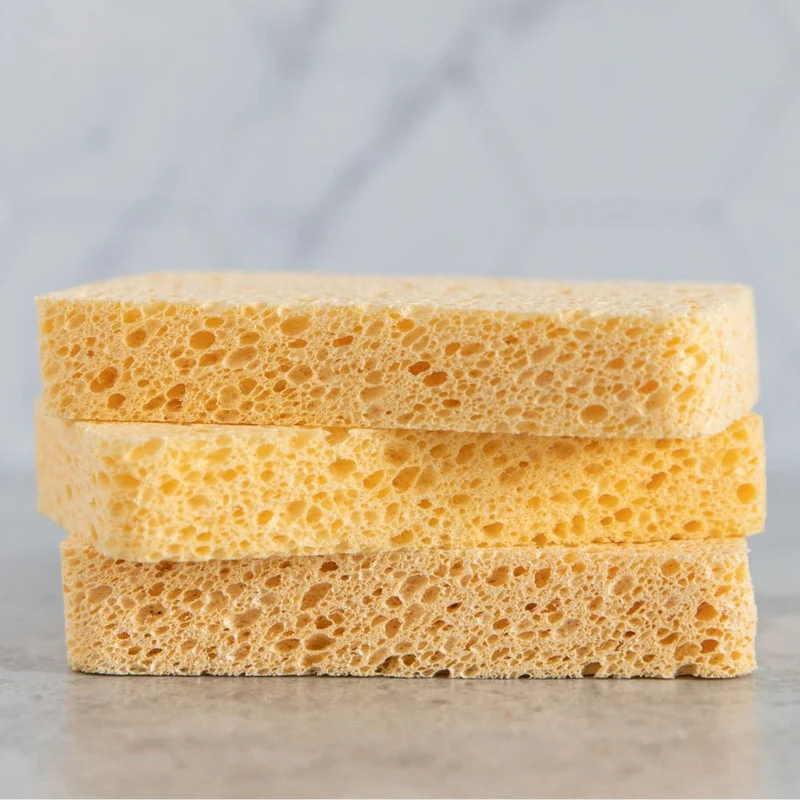 Green Essentials Cellulose Dish & Cleaning Sponge 3pk