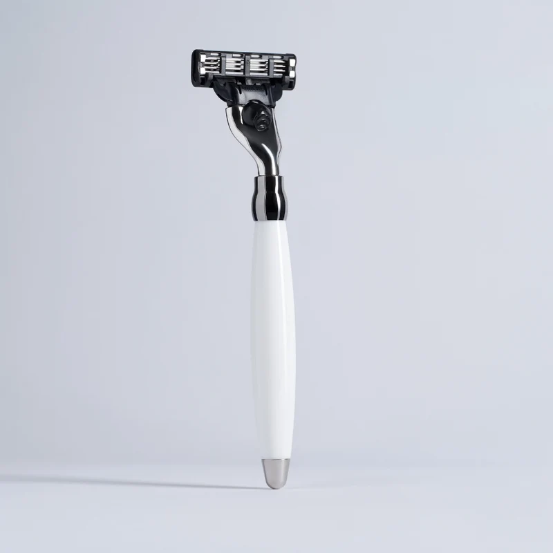 Rasoir Laqué Blanc