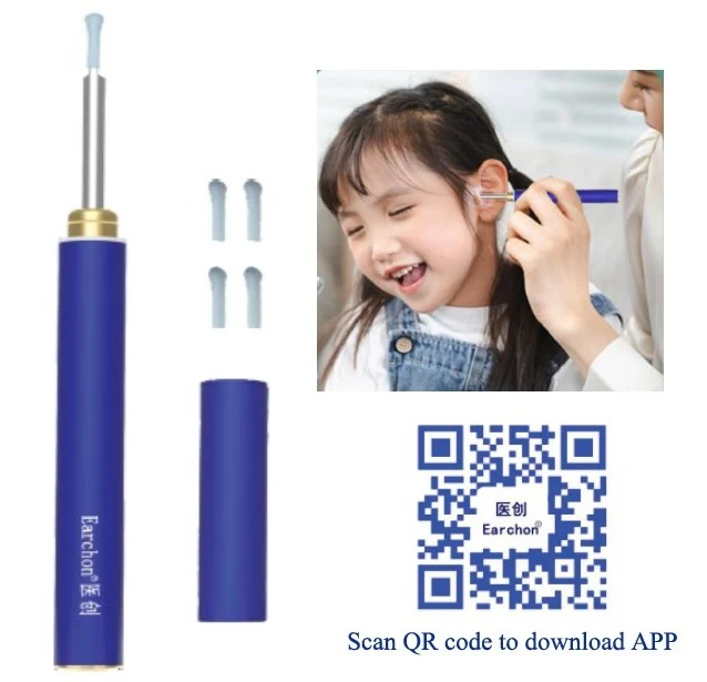 OTOSCOPIO EARCHON - PULITORE ORECCHIE CON TELECAMERA MOD. YCCEQ (Smart & Visual)