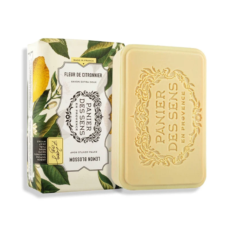 Savon solide parfumé extra-doux - Fleur de Citronnier 200g