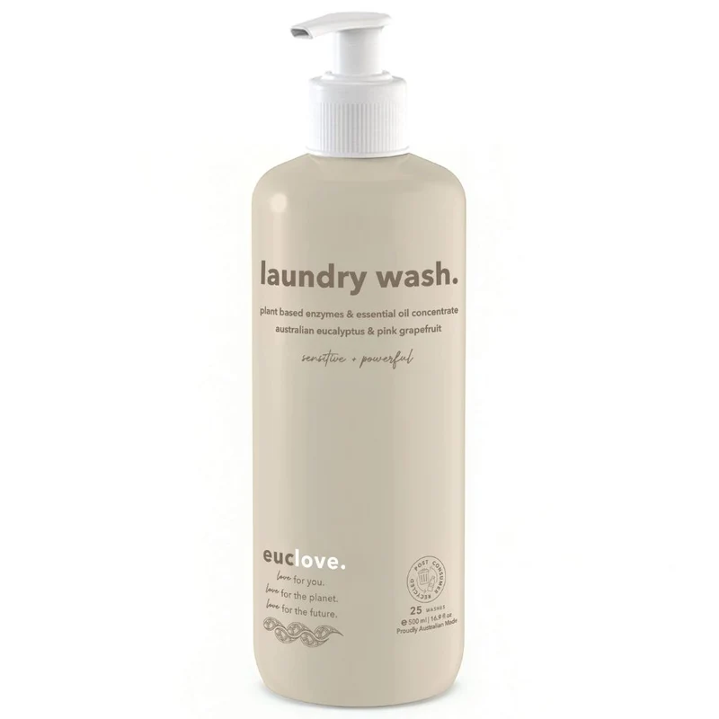 Euclove Natural Laundry Detergent for Sensitive Skin
