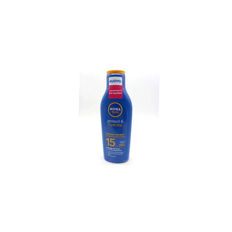 Nivea Protect & Hydrate 15 Media 200 ml — Lozione corpo