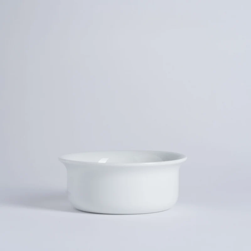 Bol à Barbe en Porcelaine et Savon