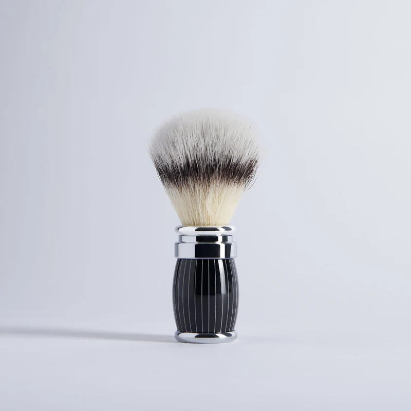 Blaireau laqué rétro fibre "Blanc Haute Montagne"