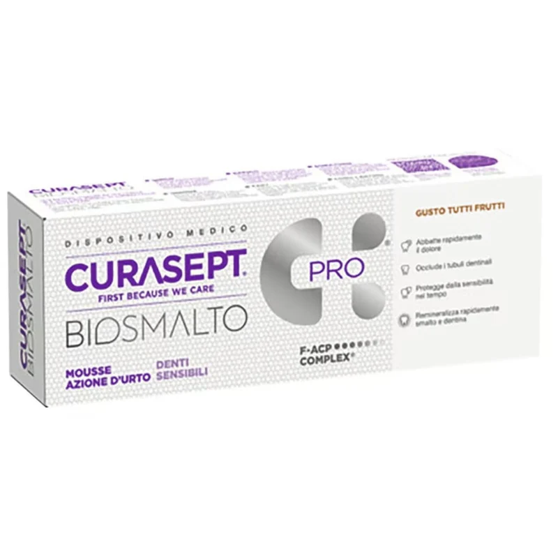 Curasept Biosmalto Mousse Denti Sensibili
