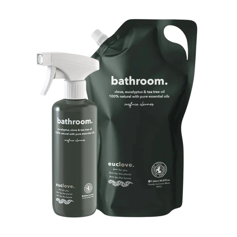 Euclove Bathroom & Mould Cleaner Refill Value Bundle