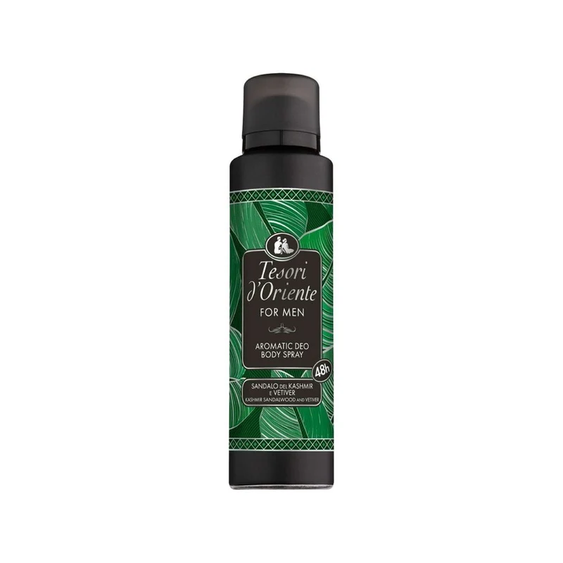 Tesori d'oriente Deodorante 48h Uomo Sandalo E Vetiver 150 ml — Deodorante