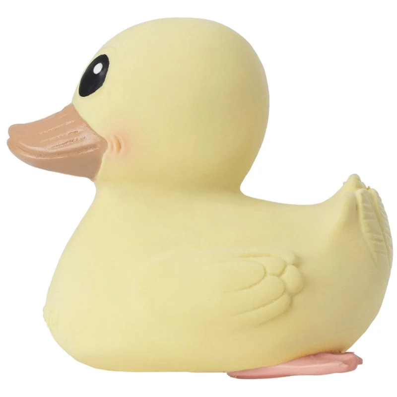 Hevea Natural Rubber Duck Bath Toy - Yellow