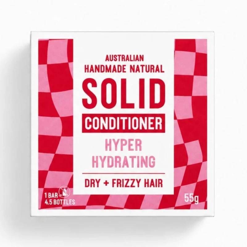 Viva La Body Conditioner Bar - Hyper Hydrating (Dry & Fizzy Hair) 55g