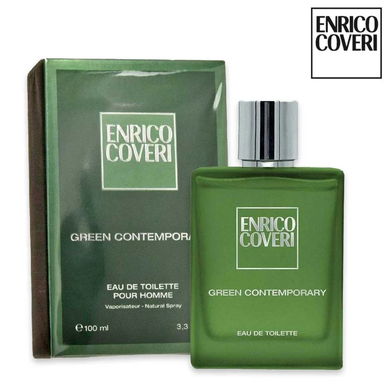 Coveri Enrico Coveri Green Contemporary Eau de Toilette Uomo 100ml — Eau de Toilette