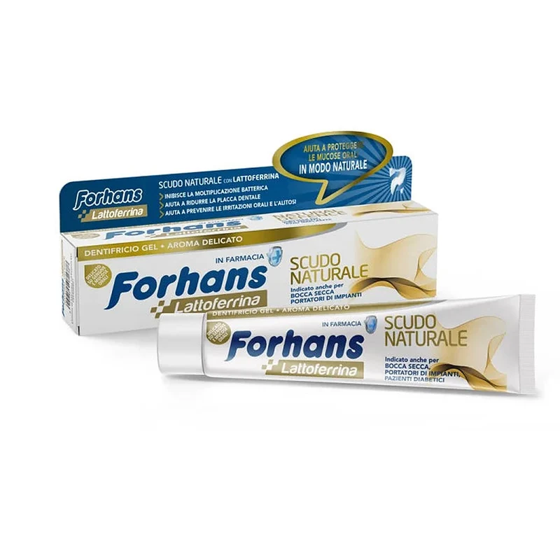 Forhans Dentifricio Scudo Naturale 75ml — Dentifricio