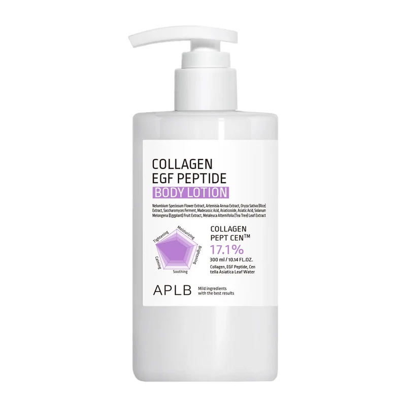 Aplb Collagene EGF Peptidi Lozione Corpo Idratante Rassodante 300ml — Lozione corpo