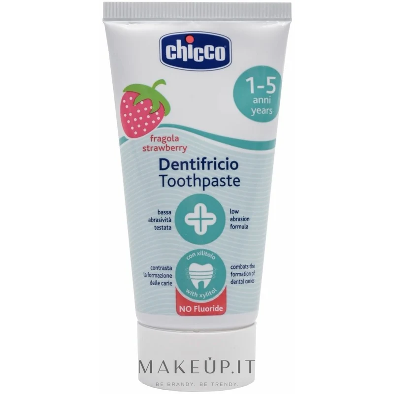 Chicco 1-5 Anni Dentifricio Per Bambini Fragola 50ml — Igiene orale
