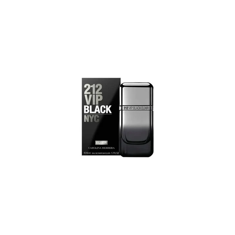 Carolina Herrera 212 VIP Black Eau de Parfum Elixir Uomo 50ml — Eau de Parfum