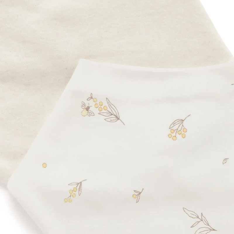 Purebaby 2 Pack Essential Dribble Bib