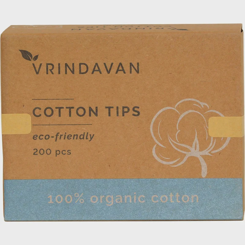 Vrindavan Organic Cotton Buds 200pcs