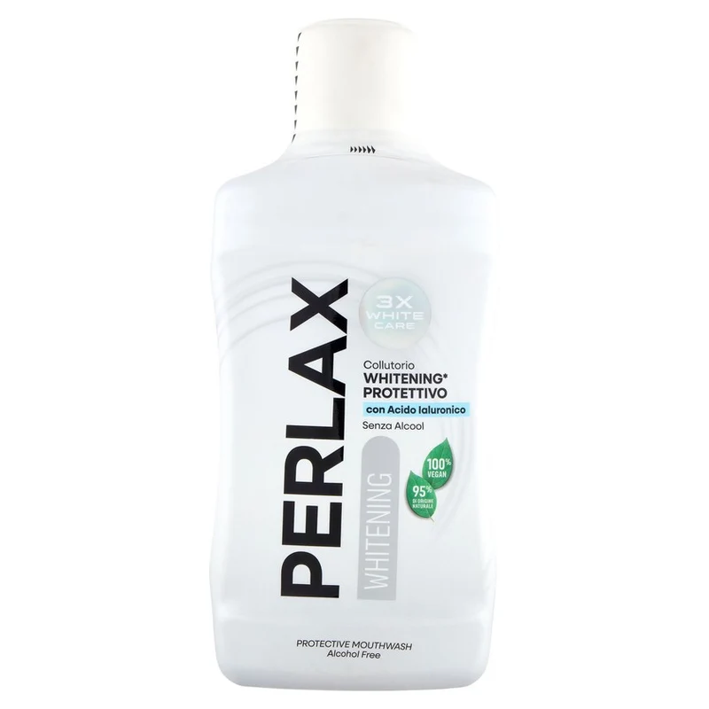 Perlax Collutorio Whitening Protettivo Con Acido Ialuronico 500 ml — Collutorio