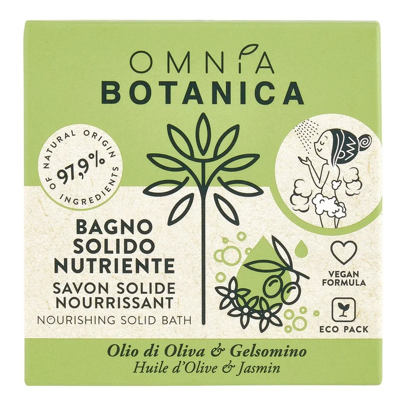 Omnia Botanica Bagno Solido Olio di Oliva & Gelsomino 100 g — Sapone
