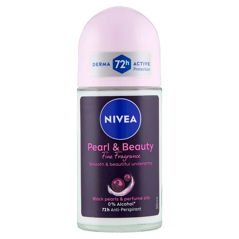 Nivea Pearl & Beauty 72h Anti-perspirant Deodorante Roll-on 50 ml — Deodorante roll-on