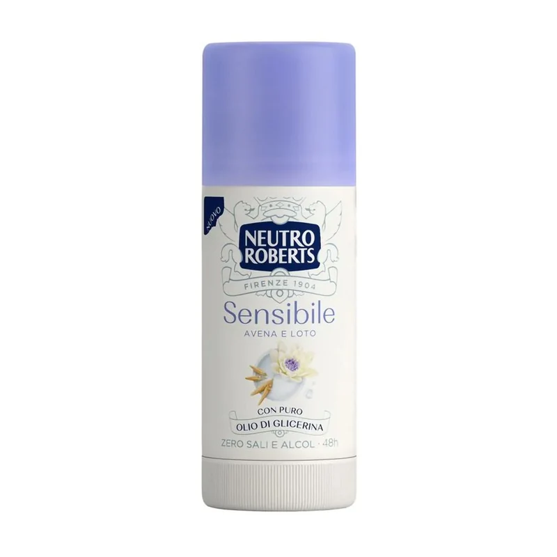 Neutro Roberts Deodorante Stick Pelle Sensibile Avena Loto 40 ml — Deodorante