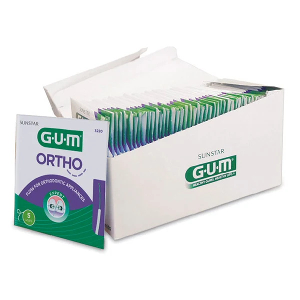 Filo Interdentale GUM Ortho / Access Floss 50pz