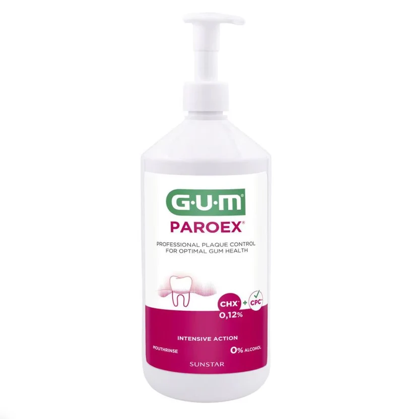 PAROEX 0,12% Collutorio alla Clorexidina 1 Lt con Erogatore – GUM Sunstar