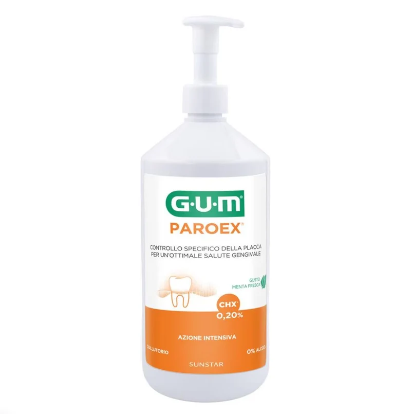 PAROEX 0,20% Collutorio alla Clorexidina 1 Lt con Erogatore – GUM Sunstar