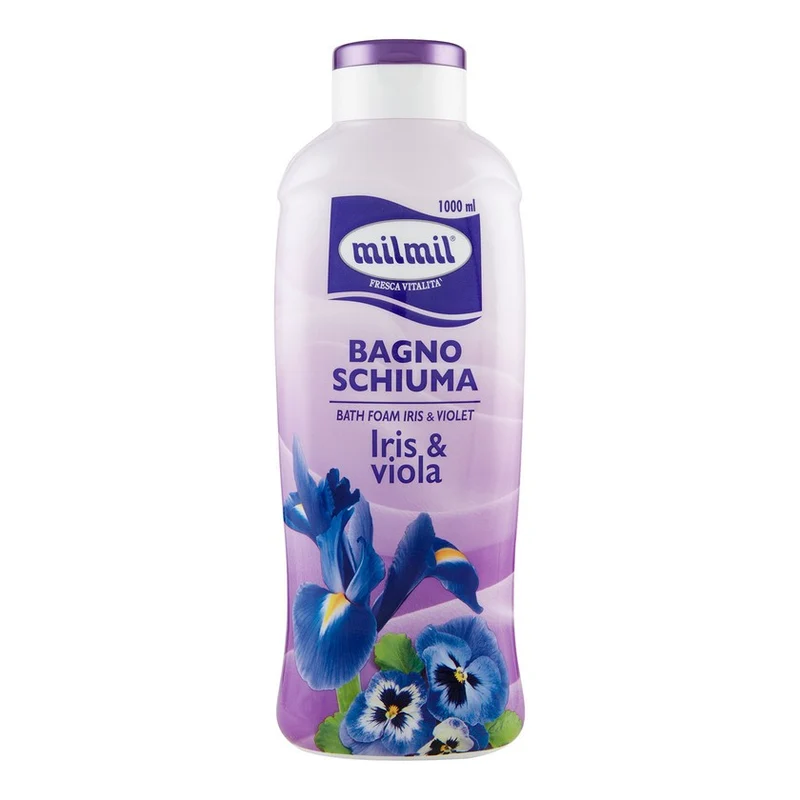 Mil Mil Fresca Vitalità Iris & Viola 1000ml — Bagnoschiuma