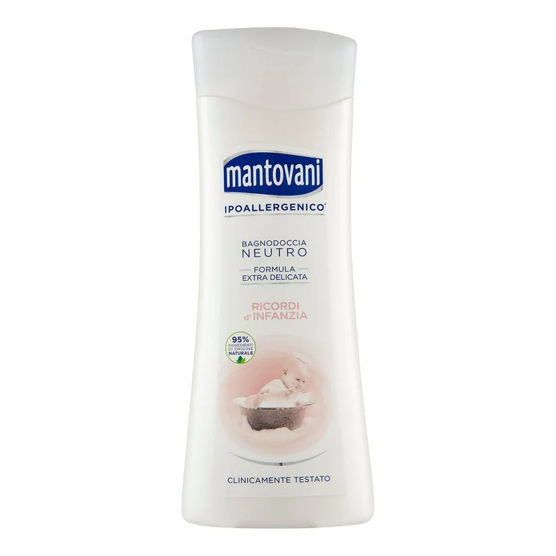 Mantovani Bagnodoccia Neutro Ricordi D'infanzia 400 ml — Bagnoschiuma