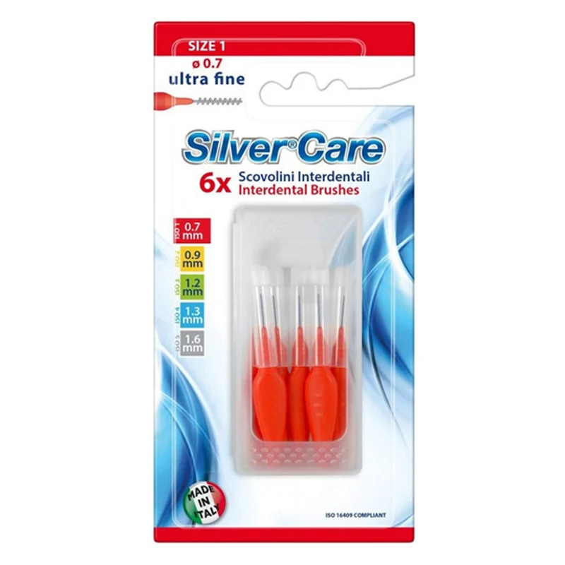 Silver Care Ultra Fine 6 Pz — Scovolino Interdentale