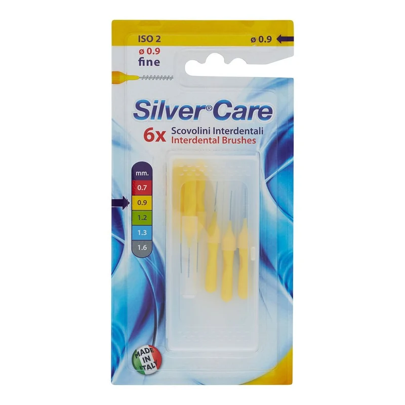 Silver Care Scovolini Interdentali ∅ 0,9 Fine 6 pz — Scovolino interdentale