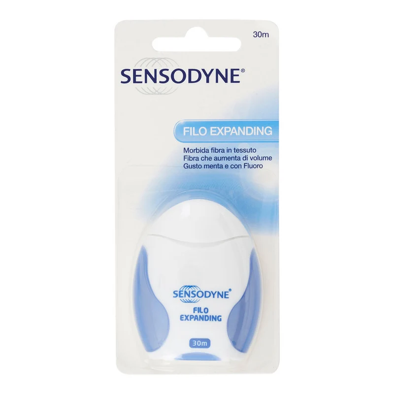 Sensodyne Filo Interdentale Sottile Expanding 30 m — Filo Interdentale