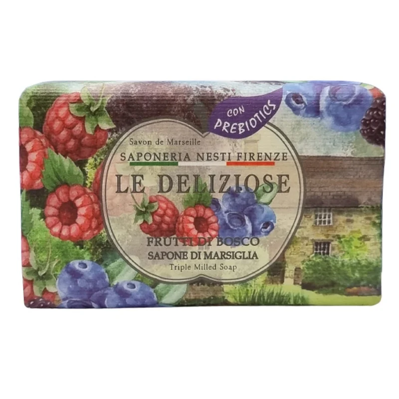 Saponeria Nesti Le Deliziose Frutti di Bosco 150 g — Sapone