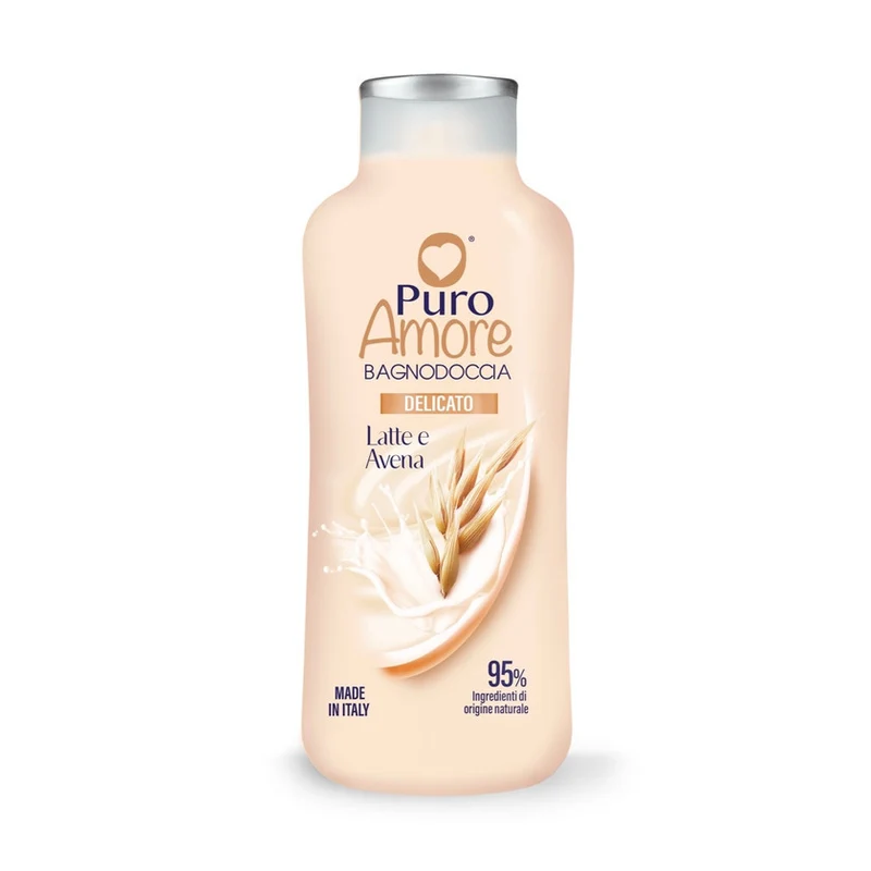 Puro amore Latte E Avena Bagno Doccia 650 ml — Bagnoschiuma