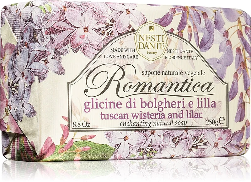 Nesti Dante Romantica Glicine di Bolgheri e Lilla 250 g — Sapone Naturale