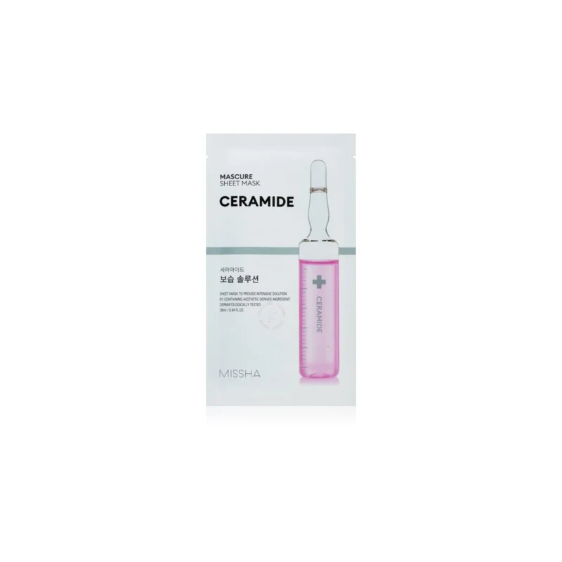 Missha Mascure Ceramide maschera viso tessuto 28 ml — Maschera viso