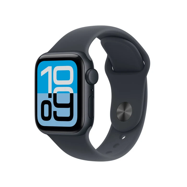 Apple Watch SE (3nd generation) SE 3 GPS 40mm Cassa Alluminio Mezzanotte con Sport Band Mezzanotte - M/L
