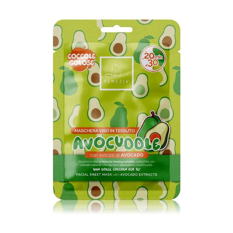 Lady Venezia Avocuddle 1 pezzo — Maschera Viso in Tessuto
