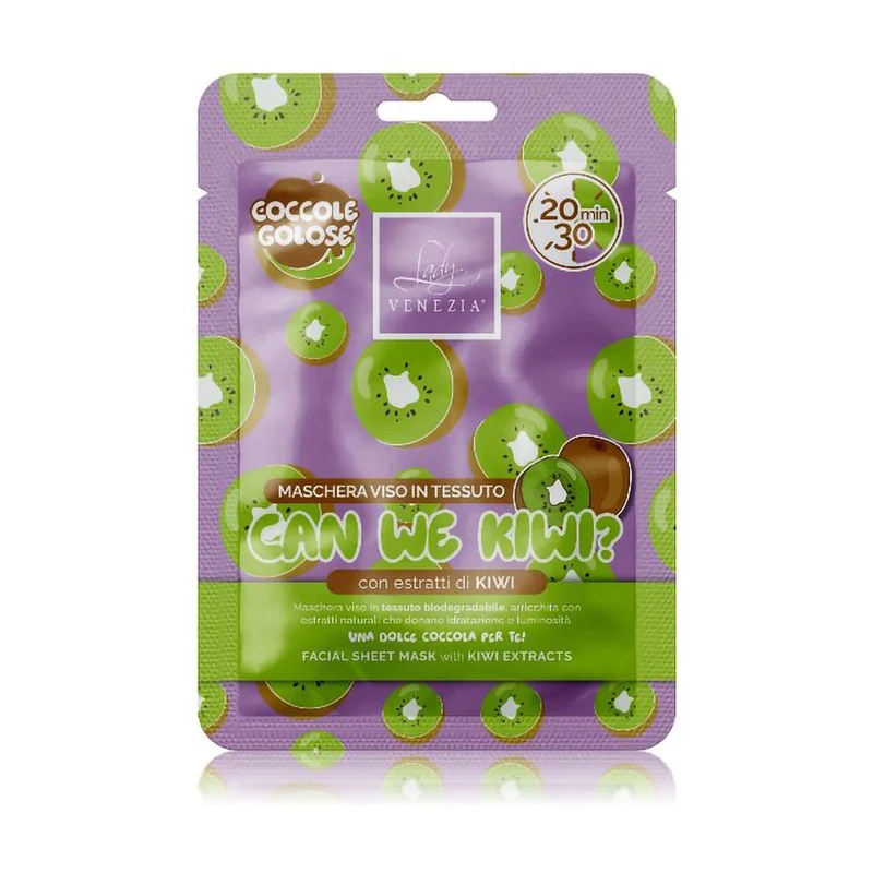 Lady Venezia Can We Kiwi 1 pezzo — Maschera Viso in Tessuto