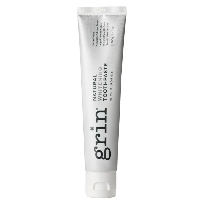 Grin Natural Whitening Toothpaste with Fluoride 100g