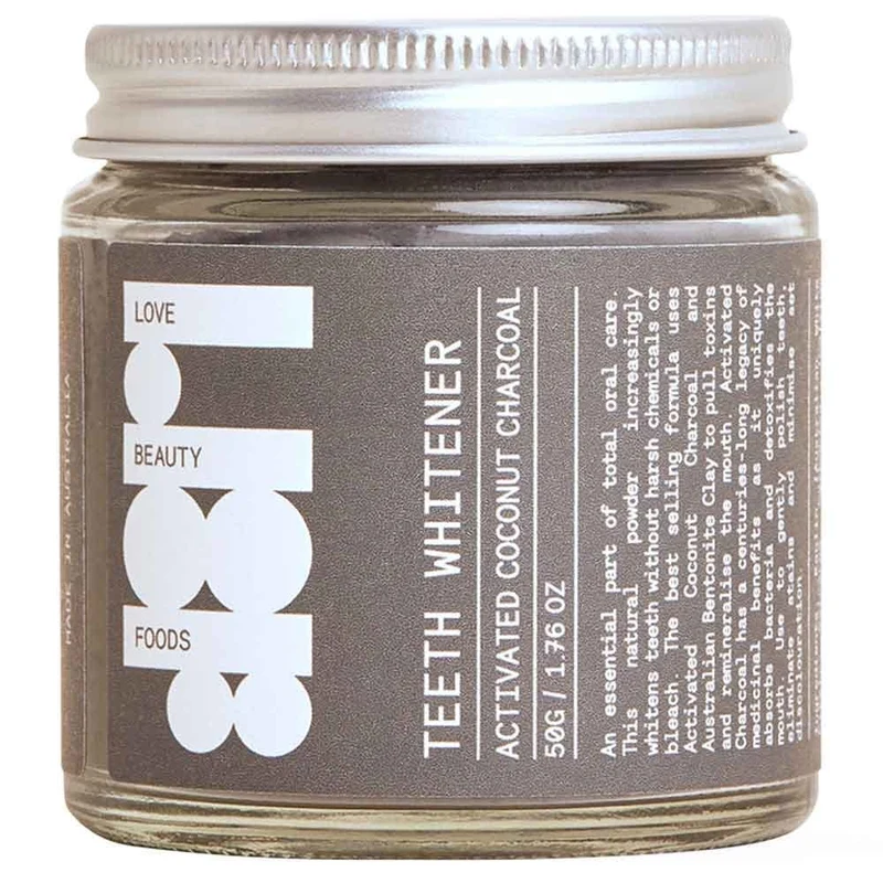 Love Beauty Foods Charcoal Teeth Whitening Powder 50g