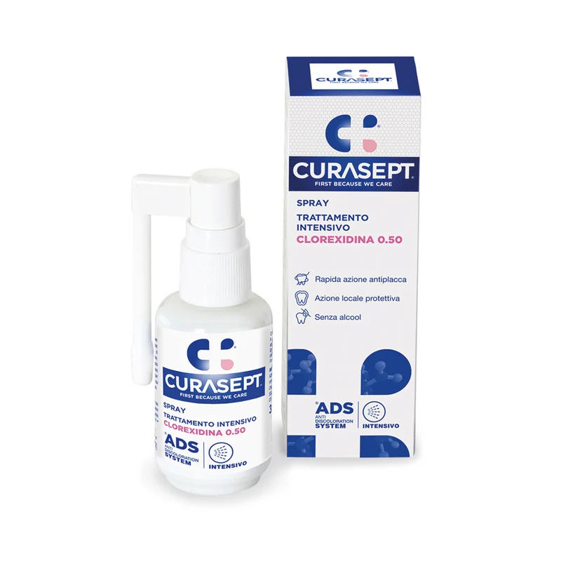 Curasept ADS Spray 0,5% Clorexidina | Trattamento Topico Gengivale 30ml