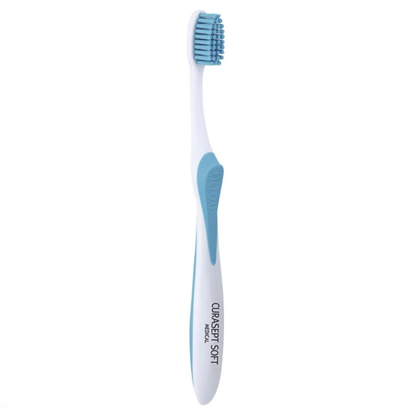Curasept Spazzolino Soft Medical Classic 0,10 | Testina Lunga 5.000 Setole | 6 pz