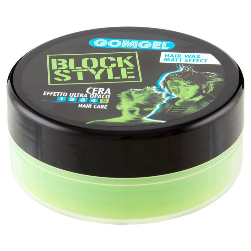 Gomgel Block Style Cera Effetto Opaco 100 ml — Cera styling